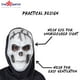 thumbnail image 3 of Disfraz Dress Up America Grim Reaper Halloween Boys (S), 3 of 7