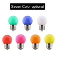thumbnail image 2 of 20pcs Bombillas Led Bulb Lamp Colorful Lampada Ampoule Holiday Rgb Led Light Smd 2835globe Bulbs Home Decor, 2 of 4