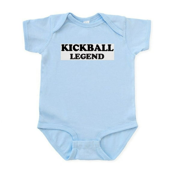 CafePress - KICKBALL Legend Infant Bodysuit - Baby Light Bodysuit, Size Newborn - 24 Months
