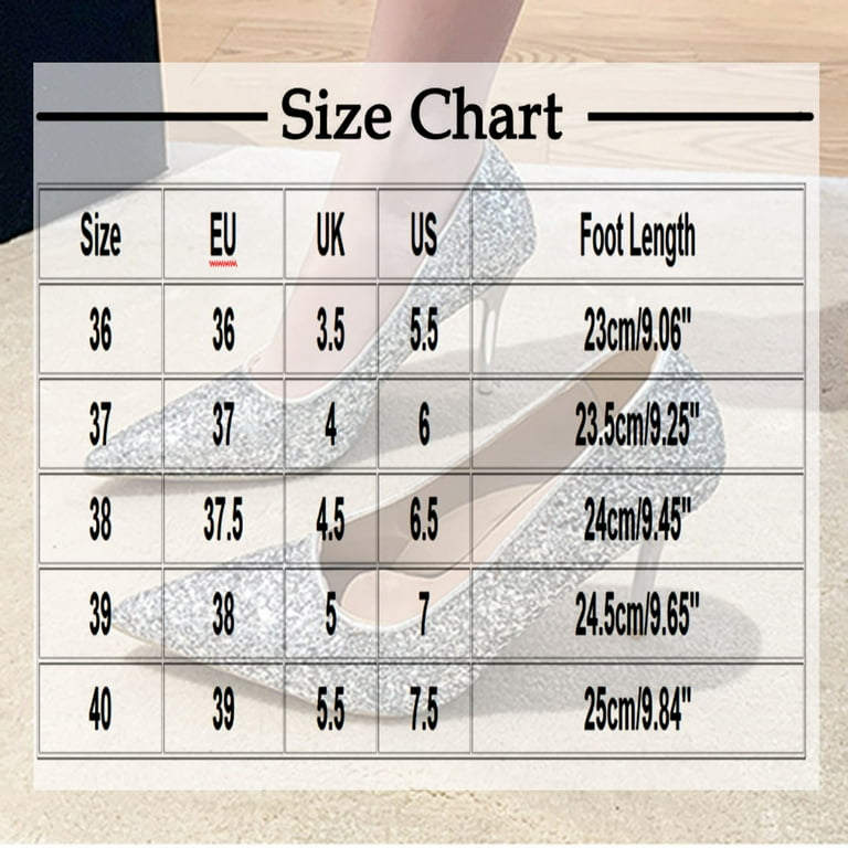 Rose Gold Women Dress Shoes With Heel Comfortable For Wedding Guest -  Walmart.com
