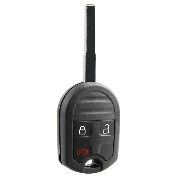 KeylessOption replacement blank key remote for Ford (164-R8007, 164-R8046 , 164-R7976) 3-button high security fob
