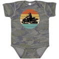 thumbnail image 3 of Inktastic Snowmobile Retro Sunset Boys or Girls Baby Bodysuit, 3 of 5
