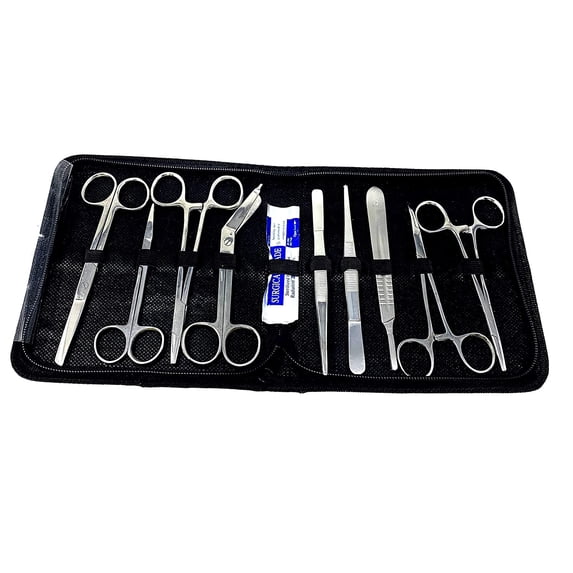 10 Pcs Dissection Kit. Biology Lab Anatomy Dissecting Set for Medical Students and Veterinary