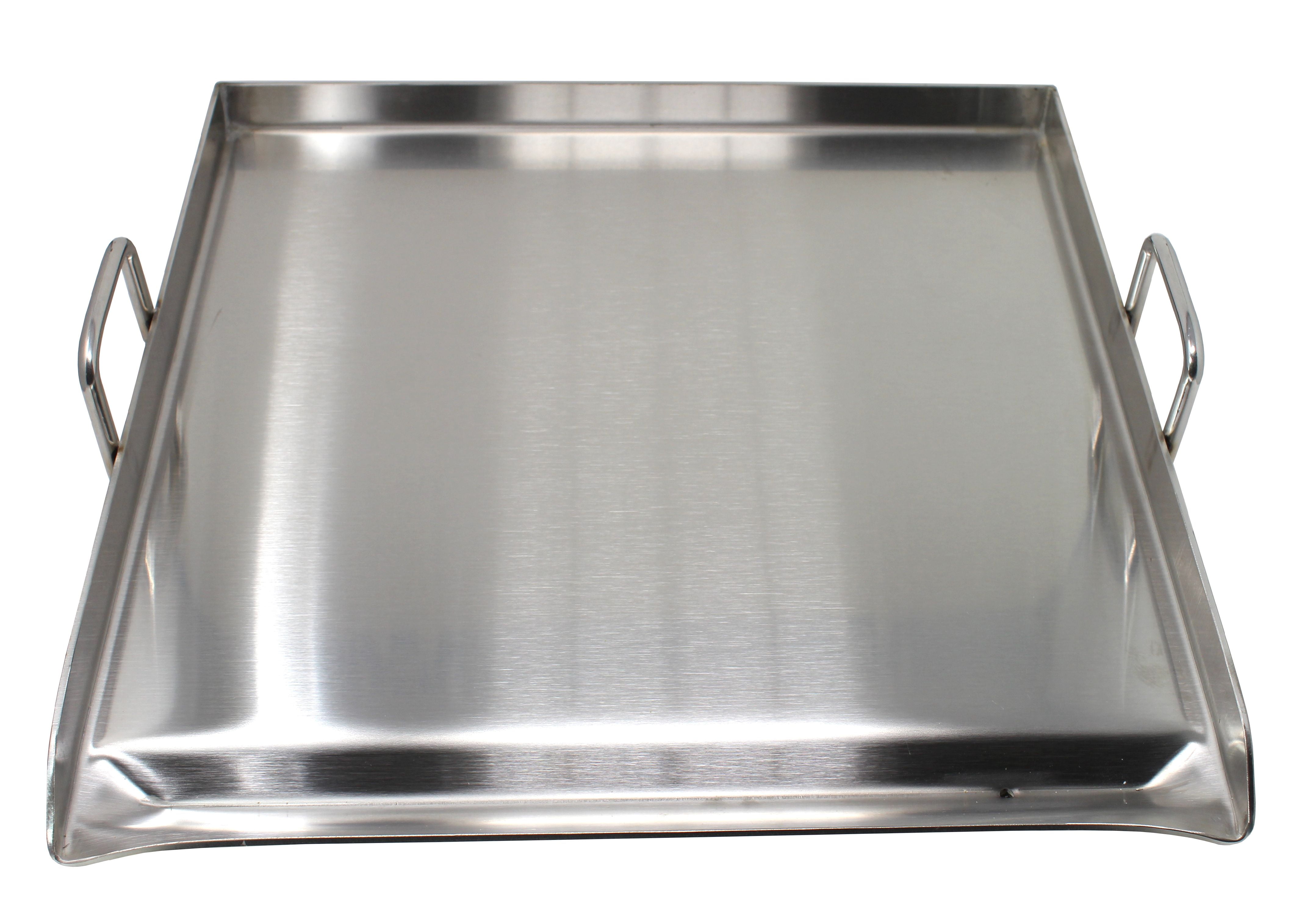 CONCORD Stainless Steel Square Universal Griddle for BBQ. Dimensions 20