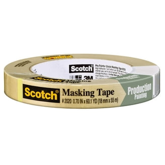 Shurtape Contractor Grade Masking Tape - 6 Rolls 1.41" X 60 Yards High Adhesion CP 66