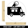 thumbnail image 2 of Ice Cream Truck Self-Inking Rubber Stamp Ink Stamper - Lime Green Ink - Medium 1 Inch, 2 of 7