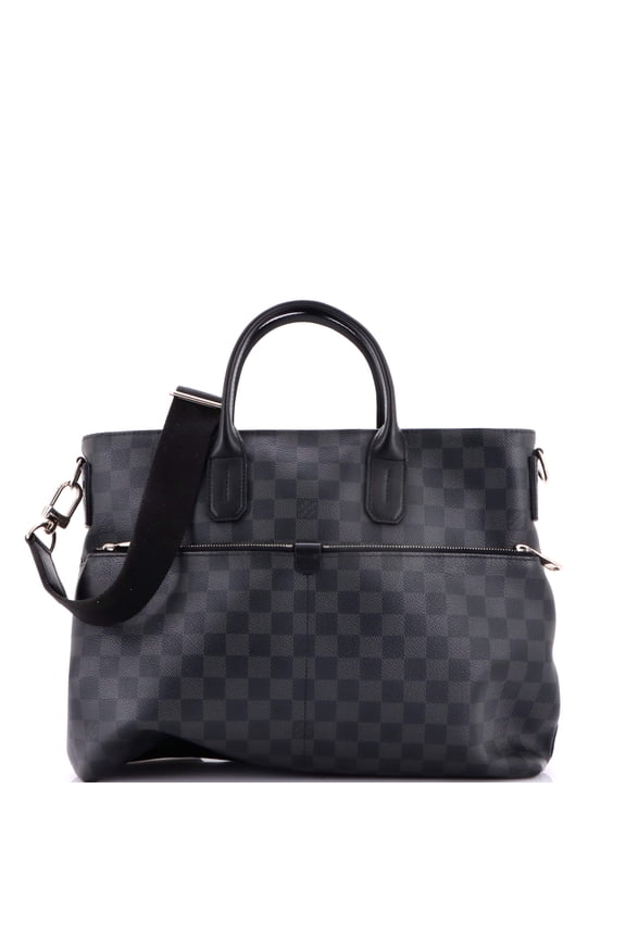 Pre-Owned 7 Days A Week Handbag Damier Graphite By Rebag