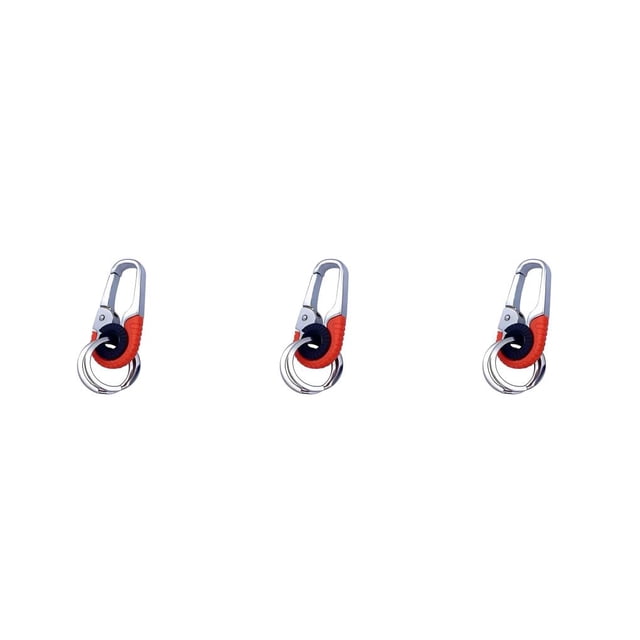 Moyic LLavero de coche para hombre, soporte para Llavero, organizador, diseño de anillo doble, hebilla, moda para mujer, accesorios para Type1 NO1