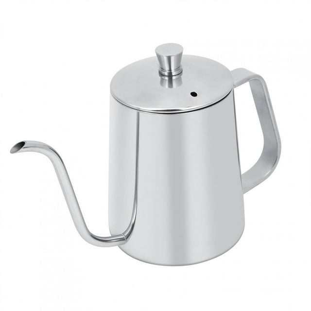 Coffee Pot,550ml Stainless Steel Long Stainless Steel Coffee Pot Coffee Drip Kettle Best in its Class