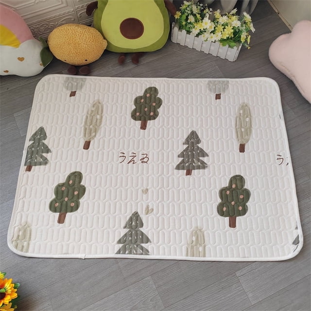 Alfombrilla de pañal impermeable antideslizante de punto para bebé, alfombrilla para tía, alfombrilla menstrual, alfombrilla de lactancia para el período del colchón