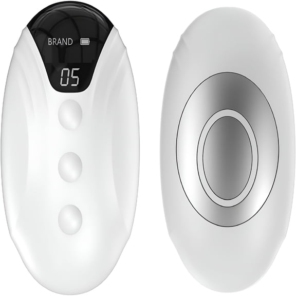 XIRQI Neurocontrol Relaxation Tool-Vagus Nerve Stimulation Device Portable Anxiety Device (White,1Pcs)