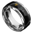 thumbnail image 4 of EeaseMX Anillo de moda para pareja con pantalla inteligente de temperatura (n.° 6), 4 of 8