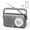 Black 2, variant on UMUTOO Portable Radio AM FM SW, Small Vintage Retro Radios with Headphone Jack, Rechargeable Battery Bluetooth Speaker, for Home, Outdoor, Gifts, Elderly