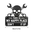 thumbnail image 3 of Tong Garden Metal Sign Garden Signs For Outside Gardening For Lovers Outdoor Wall Lady Sign, 3 of 6