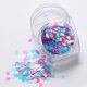 thumbnail image 1 of Accesorios para decoración de uñas, 7 g, mezcla de corazones finos, purpurina para uñas, decoración de uñas en gel., 1 of 1