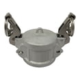 thumbnail image 2 of Gloxco Self Locking Camlock Fitting, Type DC, Aluminum, 1-1/2" Cam and Groove Dust Cap (CAM-15-DCSL-AL), 2 of 4