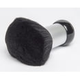 thumbnail image 3 of Plumero para cuello – Cepillo de barbería y salón para eliminar el pelo suelto del escote y las orejas después del corte de pelo, uso profesional y doméstico, cerdas de nailon suave, base vertical, 3 of 5