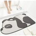 thumbnail image 6 of KLYNE - Cute Cartoon Panda Bath Mat Super Absorbent Quick Dry Floor Mat Shower Mat 30", 6 of 6