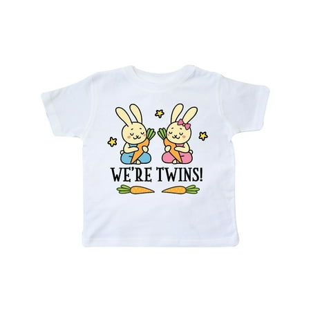 

Inktastic Twin Boy and Girl Bunny Gift Gift Toddler Boy or Toddler Girl T-Shirt