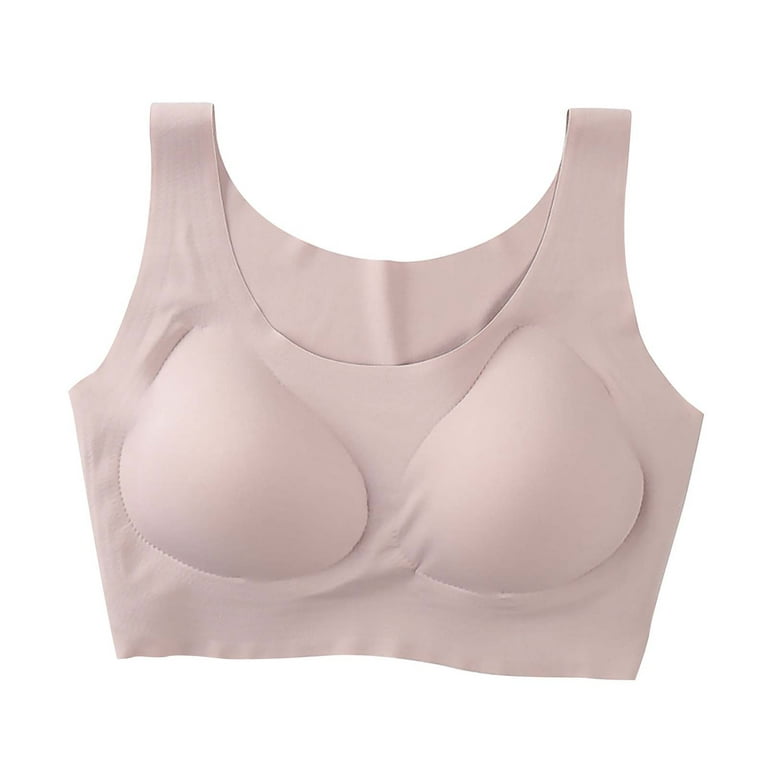Bras For Women,Women'S Broken Flowers Comfortable Breathable Anti-Exhaust  Printing Non-Wired Bra 