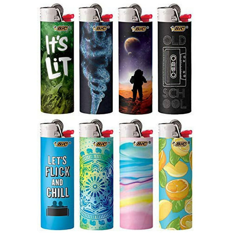 Bic New Favorites Limited Special Edition Series Lighters Set of 8
