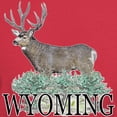 thumbnail image 4 of CafePress - Wyoming Buck Dark T Shirt - Men's Classic Graphic Cotton T-Shirt, 4 of 5