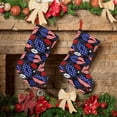 thumbnail image 6 of Vsdgher American With Lips Christmas Stockings 18 inch Large Kids Stocking Bags Hanging Socks for Christmas Decor Decorations, 6 of 7