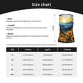 thumbnail image 5 of Pofeuu Elegant Sunset Sunflower Print Women's Sleeveless Workout Tops Breathable Lightweight Active Tennis Yoga Shirts Athletic Running Tank Tops for Women-X-Large, 5 of 7