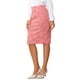 thumbnail image 4 of FALDA DE TWEED A CUADROS PARA MUJERES INSPIRADA EN CHIC, CINTURA ALTA, LONGITUD A LA RODILLA, TALLA XS, ROJO, 4 of 6