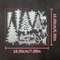 thumbnail image 5 of Troquel de corte de metal Lapoo para álbumes de recortes, tema navideño, 5 of 5