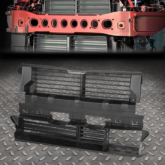 Nuvision for 13-16 Ford Fusion MKZ w/ Adaptive Speed Control Radiator Shutter Assembly