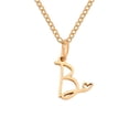 thumbnail image 1 of Collar de letras, cadena de clavícula con personalidad femenina, collar de acero inoxidable con personalidad, 1 of 6