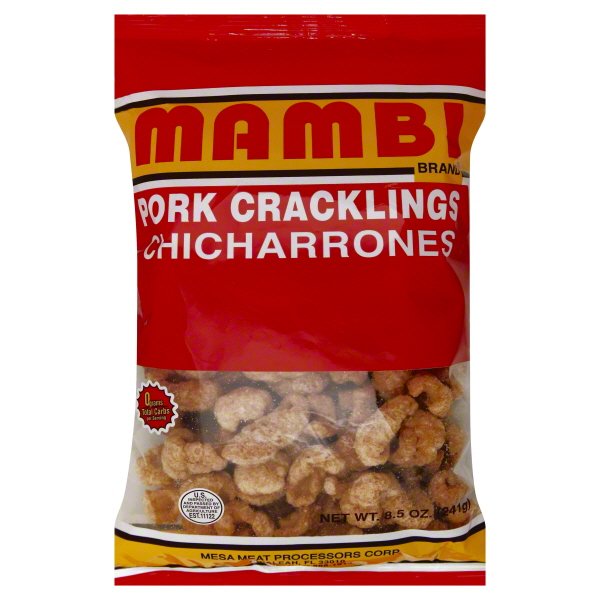 Mambi Pork Cracklings, 8.5 Oz.