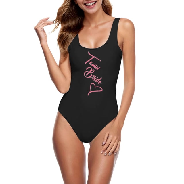 Bikini Mujer Traje de Baño Traje de Baño de Moda Para Mujer, Con Estampado de Letras, Bikini Sexy, Traje de Baño Sin Mangas, Sin Espalda, Ropa de Playa de Verano, Trajes de Baño 247