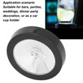 thumbnail image 4 of Almohadilla Para Taza De Atmósfera Interior, Elegante Posavasos Con Luz Blanca Para Bebidas, Ahorro De Energía, Duradero Para Fiestas, Bares Y Bodas, 4 of 7