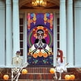 thumbnail image 5 of Cubierta de puerta del Día de los Muertos Letrero del Día de los Muertos Decoraciones de puerta Carnaval mexicano Colgante para decoración de Helloween México Decoraciones de fiesta de calaveras de, 5 of 5
