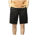thumbnail image 1 of ohmzyzo Short Cargo Classique Extensible pour Homme Short Cargo Décontracté Droit Short Cargo Léger Short de Travail Extérieur Voyage Golf Randonnée Short, 1 of 6