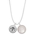 thumbnail image 1 of Delight Jewelry Silvertone Domed Black RT To the World You are a Mother Locket Necklace, 1 of 4