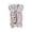 00#White618, variant on Oiyii Toddler Girls' Leopard Print Vest Sleeveless V Neck Jacket Colorful Animal Pattern Children Waistcoat,Hot Pink