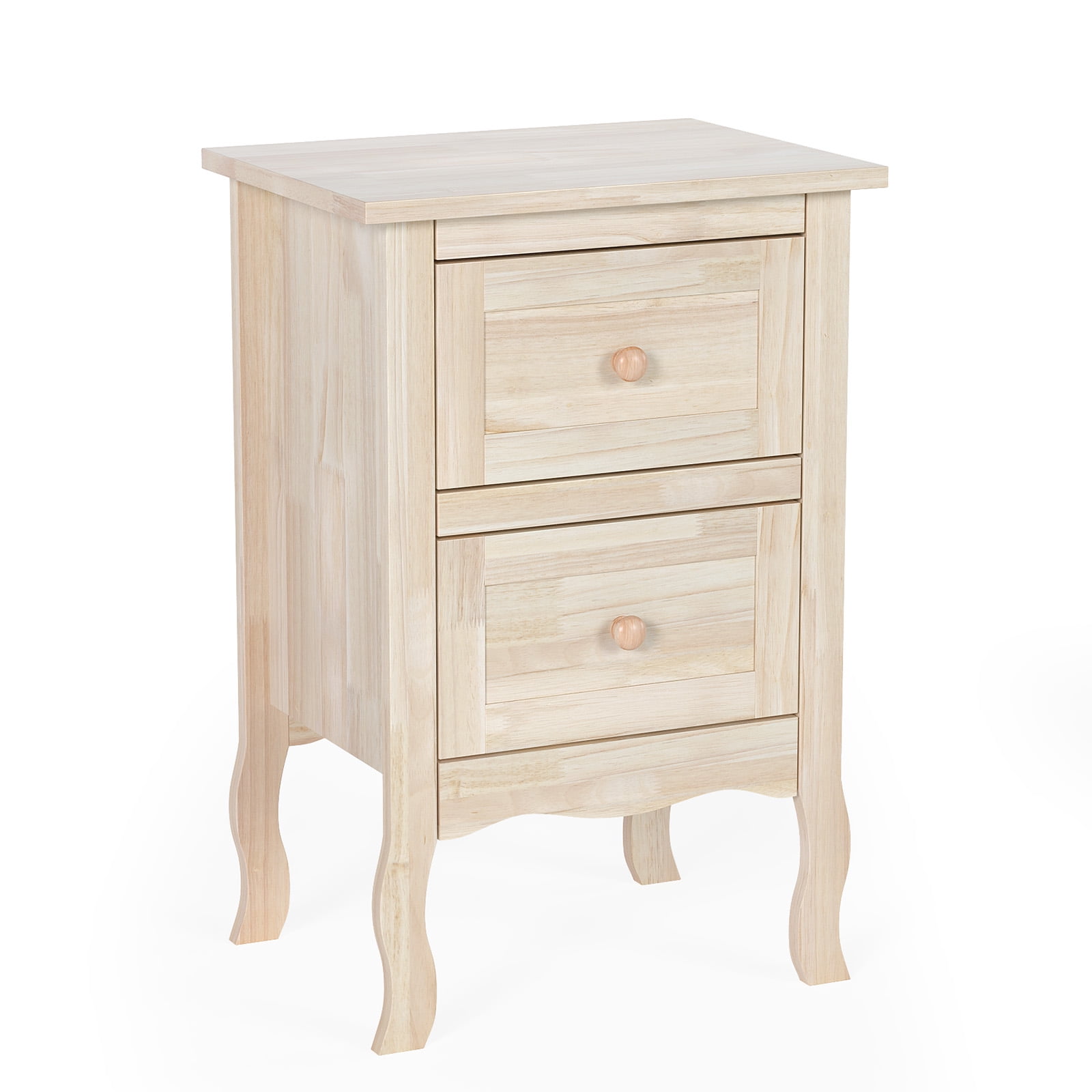 nanna樣 2つのセット Tribesigns Nightstand, Modern Bed Side End Table with 2