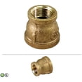 thumbnail image 3 of Supply Giant BRRC1002-NL 1" x 3/4" Brass Reducing Coupling, Lead Free, 3 of 4
