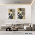 thumbnail image 4 of Elephant Stock Opening Night I Wall Art - Vertical Multi Panel Canvas - Living Room Wall Decor - People Multi Panel - Brown And Black Decor By Albena Hristova - 48" x 74", 4 of 8