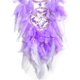 thumbnail image 2 of Atrapasueños grande morado con plumas, móvil para colgar en la pared, decoración para dormitorio de niñas y mujeres, decoración del hogar, regalo artesanal, 2 of 5
