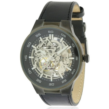 Kenneth Cole Automatic Leather Mens Watch KC8048