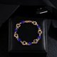 thumbnail image 2 of Pulsera en forma de corazón con flores elegantes huecas y diamantes incrustados Pulsera de mujer con forma de corazón Regalo de San Valentín, 2 of 6