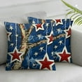 thumbnail image 3 of nygtbtfer Tree with Stars Decor American Flag Case Decorations for Sofa Couch White, 3 of 7