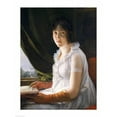 thumbnail image 2 of Posterazzi BALXIR228209 Seated Portrait of Marie-Philippe-Claude Walbonne Poster Print by Francois Gerard - 18 x 24 in., 2 of 4