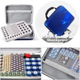thumbnail image 5 of Fleurvie Batteries Storage Holder Case Holds 140+, Battery Box Organizer with Tester - Blue, Box Only, 5 of 7