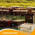 thumbnail image 4 of Beehive Frame Holder, 2PCS Stainless Steel Bee Hive Stand, 5 Full Frame Capacity, 4 of 5