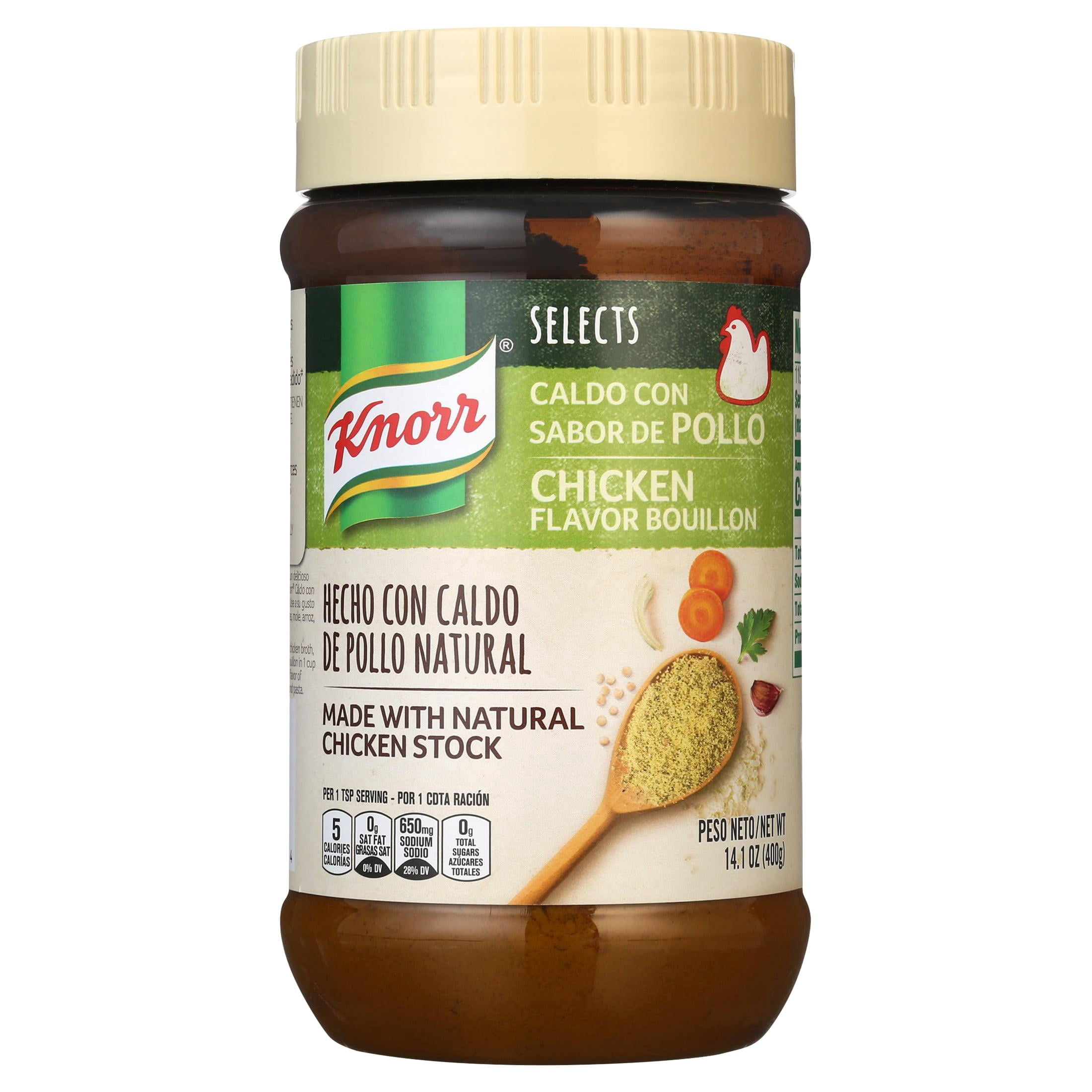Knorr Selects Shelf Stable Paste Chicken Bouillon, 14.1 oz Jar